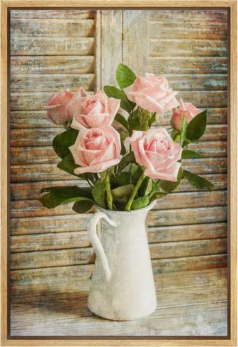 Miniatura 123 de SIGNFORD Lienzo impreso para pared, acuarela, floral, retro, abstracto, naturaleza, desierto, ilustraciones florales botánicas, arte moderno