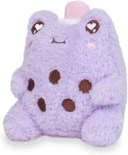 Miniatura 2 de Cuddle Barn PlushGoals - Mini Boba Wawa Clip súper suave y lindo Kawaii rana de peluche de animal de peluche, llavero para bolsa, 4 pulgadas