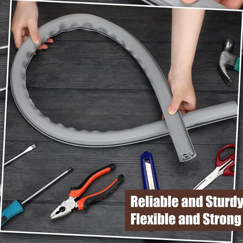 Miniatura 6 de Kingdder Llenador de juntas de expansión de hormigón, relleno de grietas de entrada, tira de goma EPDM flexible para reparación de grietas