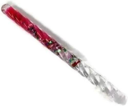 Star Magic Varita Espiral con Purpurina Tubo Maravilloso de Fidget Manual de 6.5 Pulgadas (1 Varita Seleccionada al Azar)