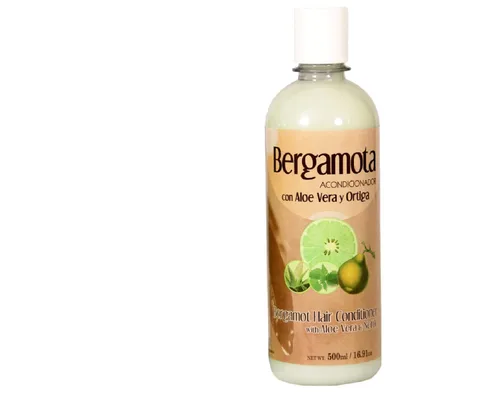 Miniatura 3 de Champú Bergamota 16.9 fl oz y Acondicionador 16.9 fl oz más Aceite de Bergamota 4.1 fl oz, marca Lenico Edición Gold.