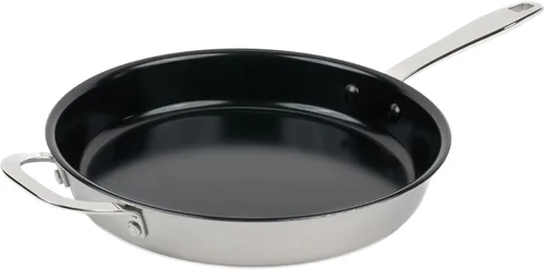 Miniatura 10 de Alva Maestro sartén antiadherente de acero inoxidable de 8 pulgadas – Hecha sin revestimiento cerámico de PFAS, PFOA y PTFE – Núcleo reforzado