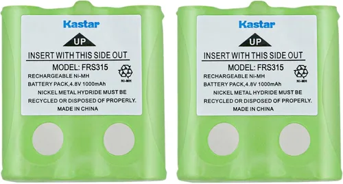 Miniatura 4 de Kastar Paquete de 1 batería de radio bidireccional de 4.8 V 1000 mAh de repuesto para Cobra FRS100 FRS1042 FRS104 FRS1102MFVP FRS1102SB FRS110