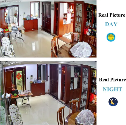 Miniatura 8 de Cámara de seguridad interior POE IP de 5MP, lente de 0.146 in 80 ° 940 nm LED invisibles IR visión nocturna mini PIR IP POE videocámara, detección