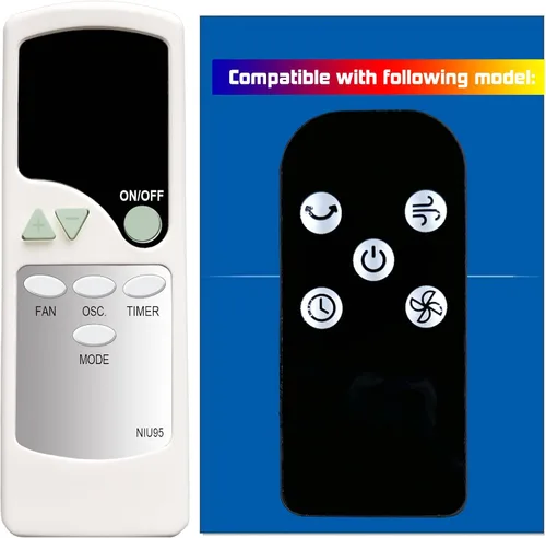 Mando a distancia de repuesto para Sierra Omnibreeze 40 pulgadas 4 velocidades ventilador torre MK-TF0002