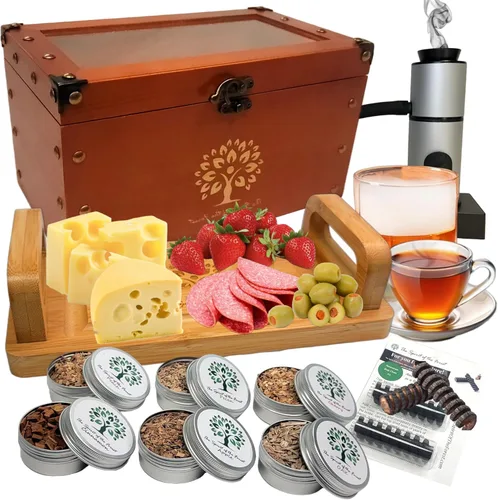 Miniatura 6 de Paquete de 2 espirales de infusión de roble de tostado medio plus para añejar whisky, vino, brandy o licores - Chips de roble para añejar whisky