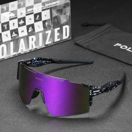 Miniatura 3 de Gafas de sol polarizadas deportivas para hombres y mujeres, jóvenes y niños. Gafas de sol para béisbol y sóftbol, para ciclismo y correr C41