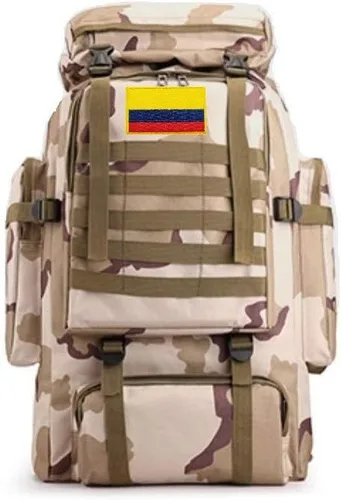 Miniatura 2 de Paquete de 3 parches de bandera de Colombia, parche bordado de bandera de Colombia, para sombreros, bolsas tácticas, chaquetas, parches de ropa