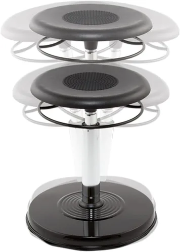 Miniatura 4 de KORE Design - Silla tambaleante para adolescente/universidad, sillas ergonómicas para computadora, taburete de oficina ajustable seguro, dormitorio