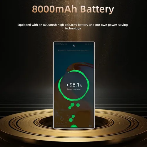 Miniatura 6 de C25 Ultra 5G - Teléfono celular desbloqueado, 8 GB+256 GB, teléfono inteligente con bolígrafo de herramientas, teléfonos celulares Android 15.0 Dual