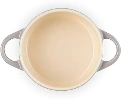Miniatura 3 de Le Creuset Mini Cocotte redonda de gres, 237 ml, ostra