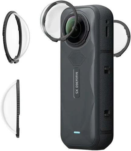 Miniatura 10 de Protector de lente para Insta360 X2, protector de lente extraíble de policarbonato para accesorios Insta 360 X2 (2 juegos - 4 piezas)