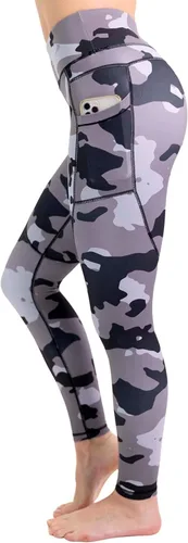 Miniatura 52 de CompressionZ - Leggings de compresión de cintura alta para mujer, para hacer yoga, correr, ir al gimnasio, fitness y entrenar a diario, pantalones