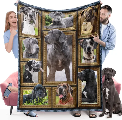 Miniatura 20 de Manta de perro Cocker Spaniel para niños, bonita manta de franela suave y acogedora para niñas y niños, mantas para bebés y niños pequeños