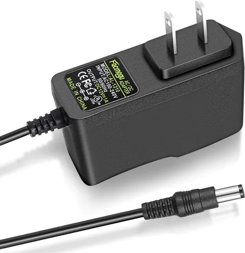 Miniatura 2 de Facmogu Paquete de 2 fuentes de alimentación de 12 V 1 A CA/CC, 100-240 V CA a CC 12 V 1 A, adaptador de pared de 12 W, 12 V, 1 amperio, convertidor
