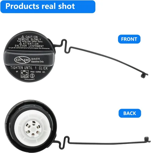 Miniatura 5 de Tapa de combustible para 77300-07030 compatible con Toyota Tundra Camry Rav4 Corolla Tacoma Venza Sienna Highlander Avalon Sequoia, Lexus CT200h