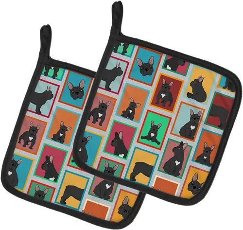 Miniatura 70 de Caroline's Treasures MLM1149PTHD - Juego de soportes para ollas de cocina resistentes al calor, almohadillas calientes para horno para cocinar