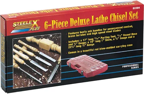 Miniatura 3 de Steelex Plus D2304 Deluxe HSS Juego de cinceles para torno de 6 piezas