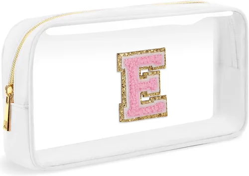 Miniatura 15 de Bolsa de Maquillaje Transparente Pequeña Bolsa de Cosméticos Bolsa de Viaje de Artículos de Aseo Bolsa Transparente con Cremallera Bolso Organizador