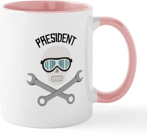 Miniatura 28 de CafePress MR. PRESIDENT - Taza de café de cerámica (11.0 fl oz)