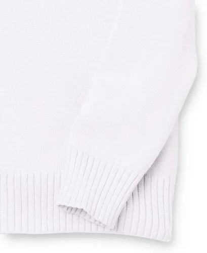 Miniatura 7 de Suéter Tienda Essentials para mujer, 100% algodón, de manga larga, con cuello en V