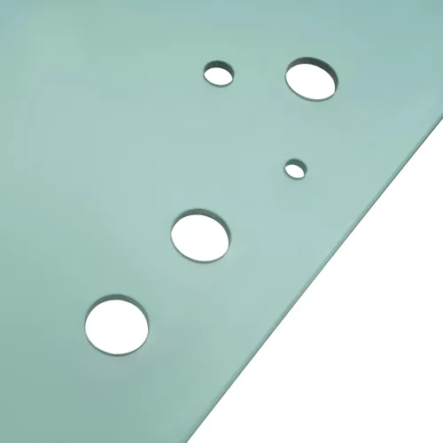Miniatura 3 de KUAFU Cristal transparente para puerta compatible con John Deere 318D 318E 320D 320E 319D 323D 329E Minicargadora de rieles de repuesto