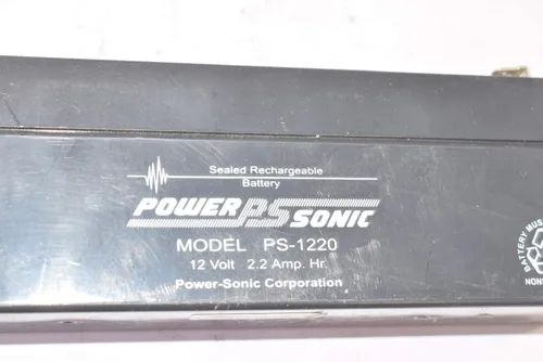 Miniatura 2 de Power Sonic PS1220 12v 2.5ah Batería de plomo ácido sellada