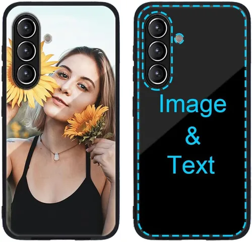 Miniatura 444 de Funda de teléfono personalizada para Samsung Galaxy S22+ / S22 Plus 5G, funda de TPU suave de vidrio templado antiarañazos personalizada con foto