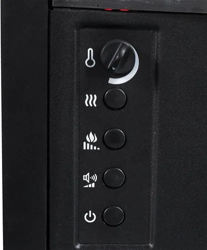Miniatura 9 de Duraflame® Set de troncos eléctricos 1,000 pies cuadrados Calentador infrarrojo, inserto de troncos falsos con llamas LED para chimeneas existentes