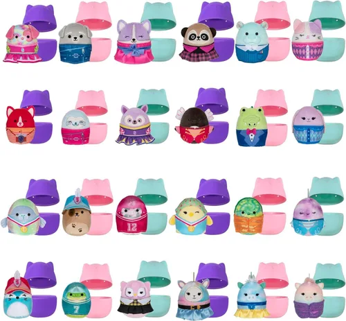 Miniatura 2 de Squishville by Squishmallows Serie 10 Mini Mystery Peluche (Paquete de 12) Oficial Jazwares - Cápsulas Ciegas a Granel Coleccionables Suaves
