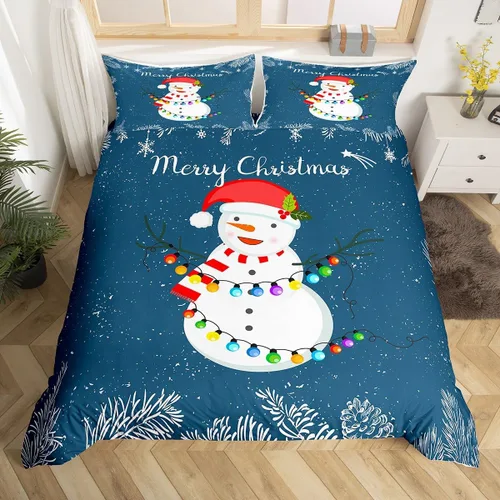 Miniatura 7 de Erosebridal Divertida funda de edredón de Halloween para niños, juego de ropa de cama de calabaza fantasma, decoración de Halloween para niños