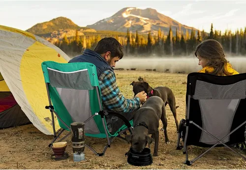 Miniatura 2 de G4Free Silla de playa plegable portátil mochila de playa silla de camping para adultos con respaldo de malla