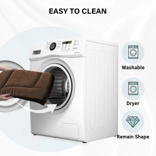 Miniatura 4 de WESTERN HOME Cama para perro para jaula, alfombrilla de espuma de alta resilencia para jaula de perro, almohadilla para perrera con felpa suave