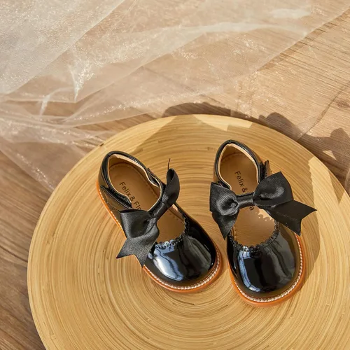 Miniatura 3 de Felix & Flora - Zapatos planos de vestir estilo Mary Jane para niña pequeña, zapatillas de ballet para niña, zapatos para fiestas y escuela