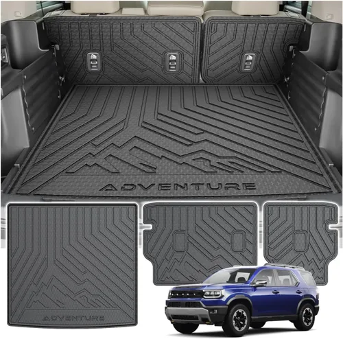 Miniatura 9 de Powerty - Alfombrilla de maletero para Buick Encore 2013-2022/Chevrolet Trax 2014-2023, accesorios, alfombrillas de carga TPO, forro de carga