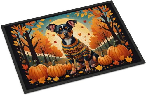 Miniatura 86 de Caroline's Treasures DAC1041MAT - Tapete de algodón de Tulear para puerta delantera, 18 x 27 pulgadas, para interiores y exteriores, para entrada
