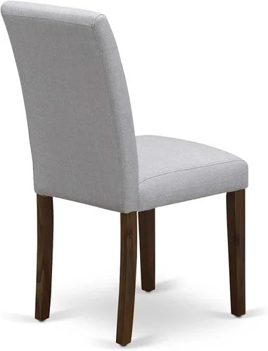 Miniatura 10 de East West Furniture ANAB3-AWA-05 - Juego de mesa de comedor moderno de 3 piezas, incluye una mesa de cocina redonda con pedestal y 2 sillas