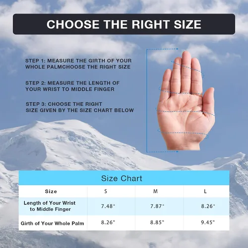 Miniatura 7 de Guantes de correr con pantalla táctil mejorados guantes de invierno ligeros y térmicos guantes de compresión para hombres y mujeres antideslizantes