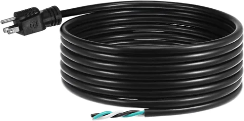 Miniatura 8 de PATIKIL Cable de alimentación de CA, 5 pies 12 AWG, cable de fuente de alimentación de repuesto de 3 clavijas 5-15P para aparato de CA universal