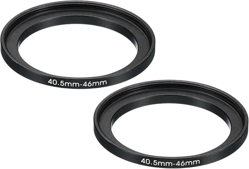 Miniatura 32 de PATIKIL Anillo elevador de metal de 1.594 in-1.693 in, paquete de 2 anillos adaptadores de filtro de lente de cámara, anillo adaptador de filtro