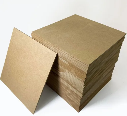 Miniatura 8 de 10 tableros de MDF de 12 x 19 pulgadas, 0.236 in y 1/4 de pulgada (tablero de fibra de densidad media), listo para Glowforge, sin terminar