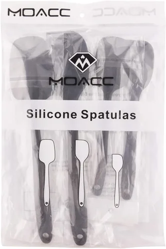 Miniatura 6 de Juego de espátulas de silicona, espátula de cuchara de goma, espátula resistente al calor, diseño de una pieza, espátula sin costuras, espátula Set