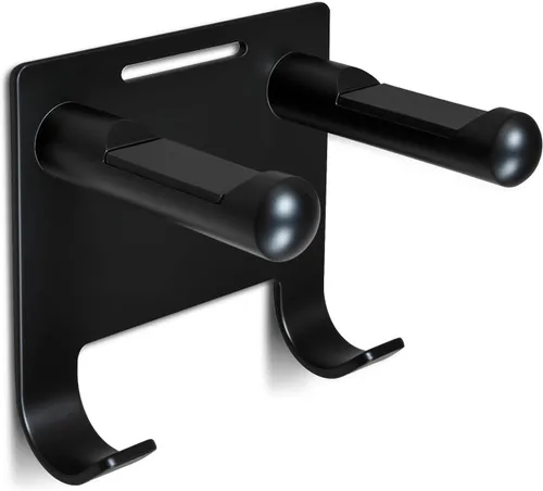 Miniatura 11 de Soporte para secador de pelo acero inoxidable cromado (plata)