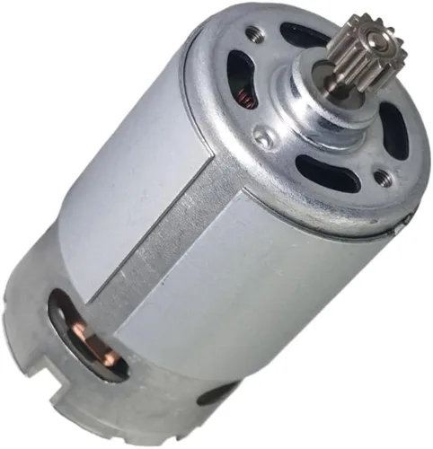 Miniatura 7 de Motor de Reemplazo RS550 12V 12 Dientes (Φ8.6mm) para Herramienta Eléctrica, Motor de 9.6-25V 9-15 Dientes 25000 RPM para Batería y Taladro Sin