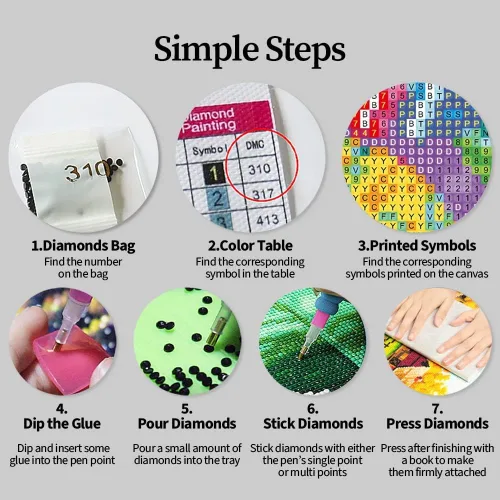 Miniatura 4 de Rembrandt - Kit de pintura de diamantes para adultos, 5D con taladro redondo completo, kit de pintura de diamantes para decoración del hogar