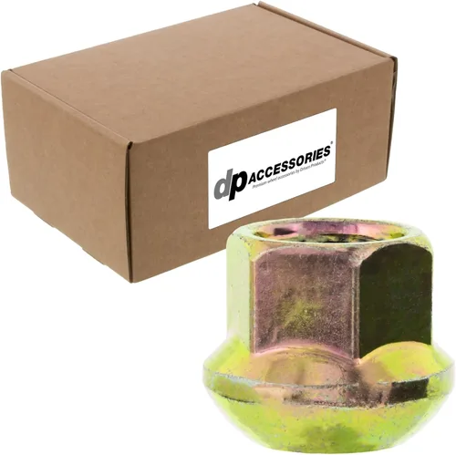 Miniatura 9 de DPAccessories LOR2B8CZOGD05020 - Tuercas de zinc compatibles con Porsche N-020-112-1, 900-182-001-01, para ruedas de acero de fábrica/OEM, juego
