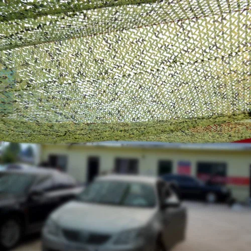 Miniatura 9 de Protección del bosque con cobertura de protección ecológica, red de camuflaje militar, campamento tiro, caza y selva, protección solar