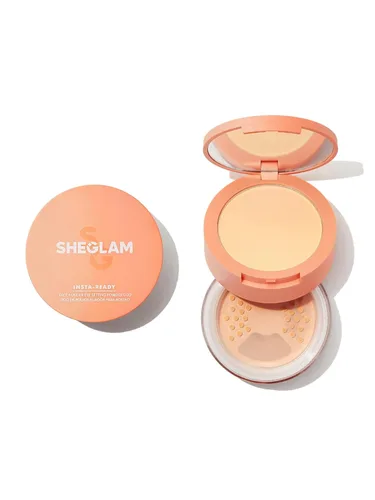 Miniatura 16 de SHEGLAM Insta-Ready - Polvo facial suelto debajo de los ojos, arena suave Arena lisa