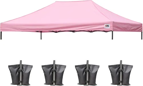Miniatura 21 de ABCCANOPY - Toldo de repuesto para carpa desplegable (10x10 pies, beige)
