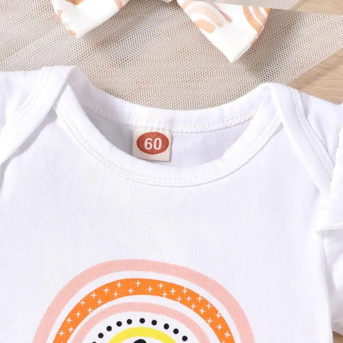 Miniatura 34 de Aalizzwell Conjunto de pantalones cortos para bebé recién nacido para el verano